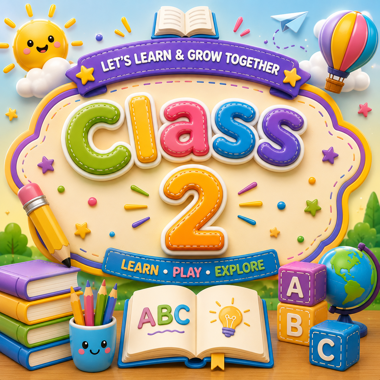Class 2 learning illustration