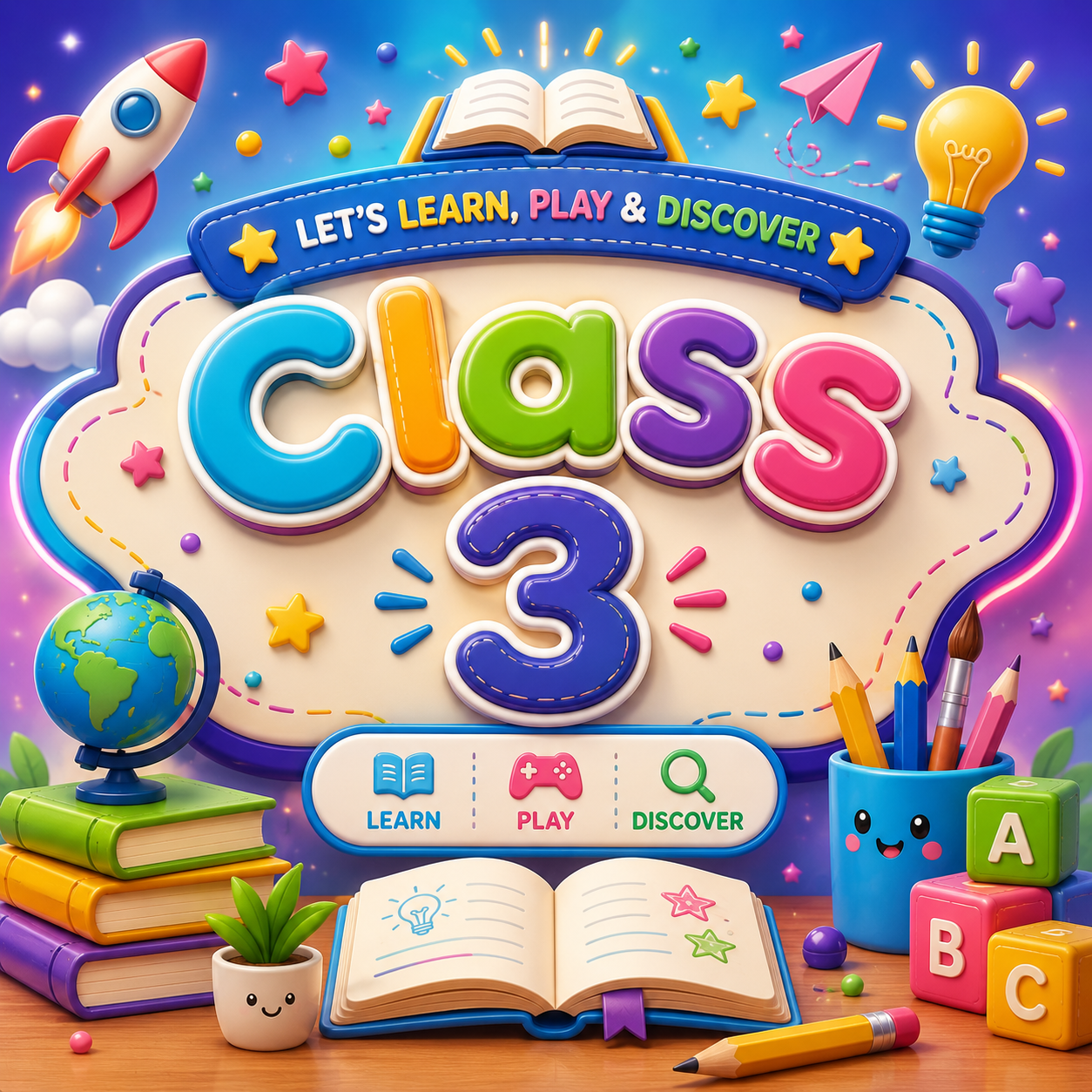 Class 3 learning illustration